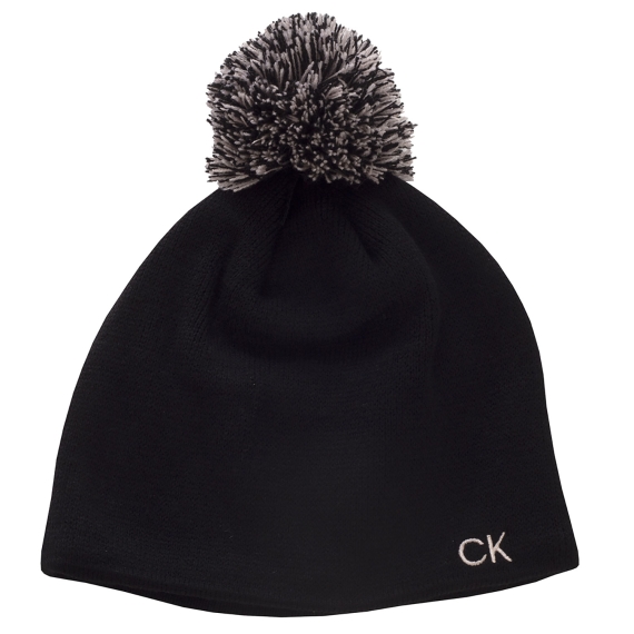 Calvin Klein Gorra Bobble Beanie Caps Hats from Miss Designer Golf Golf Clothing Discount Go