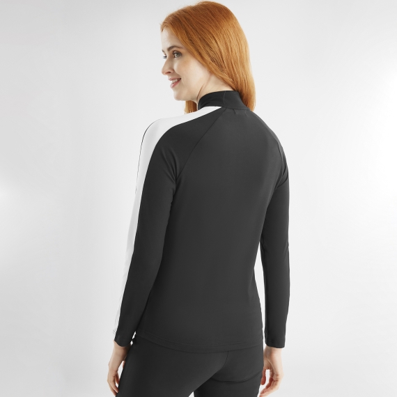 Green Lamb 1/4 Zip Luxe Midlayer | Clearance from Miss Designer