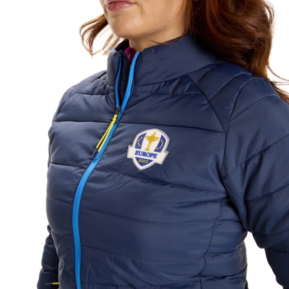 Ryder Cup European Full Zip Padded Jacket | Jackets from Miss